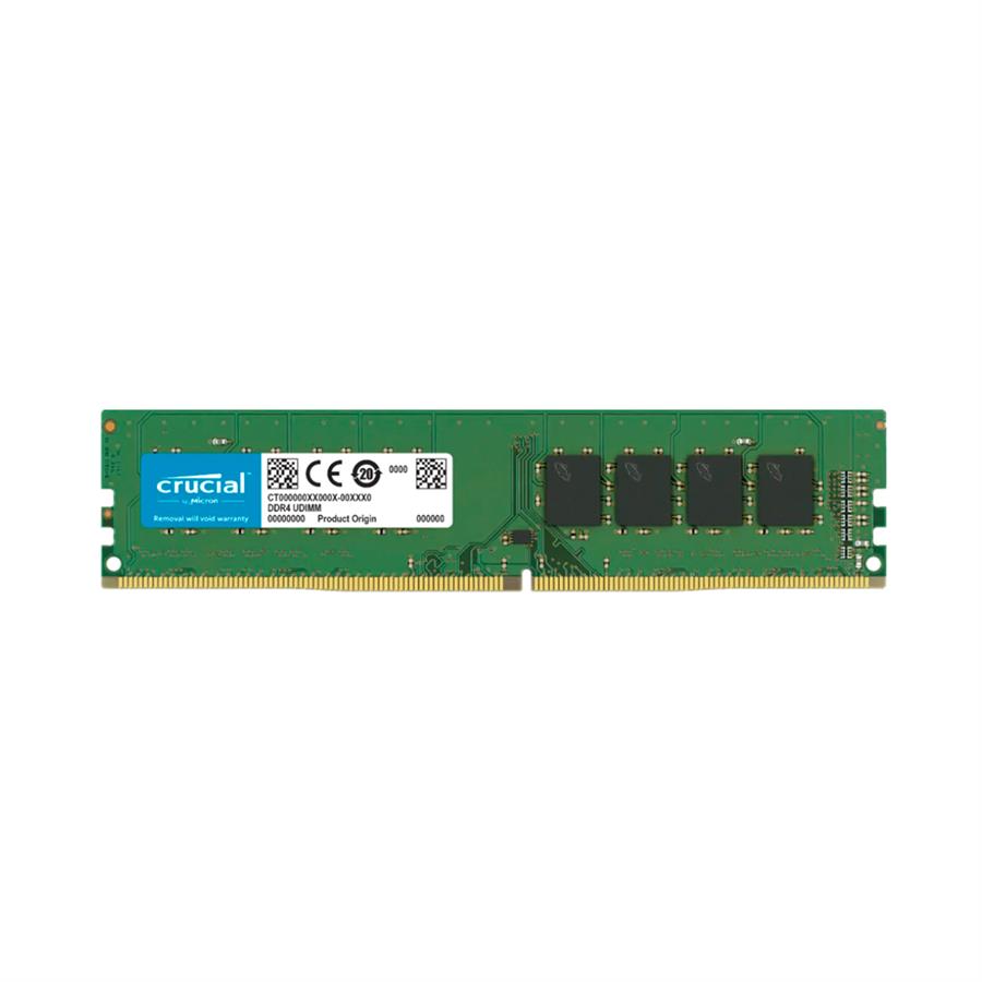 Memoria Crucial 8GB 2666Mhz CL17 Single Verde Basics UDIMM