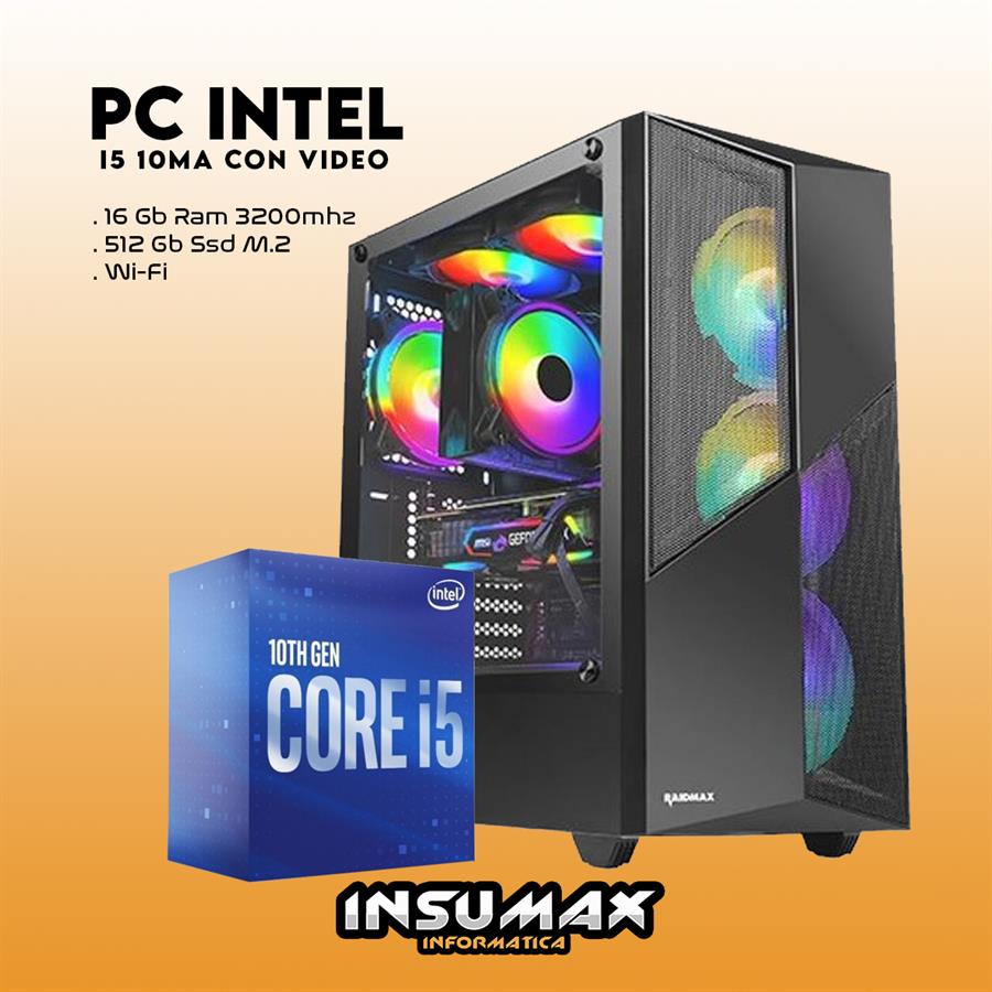 Pc Intel I5 10400 16gb Ssd M.2 512gb