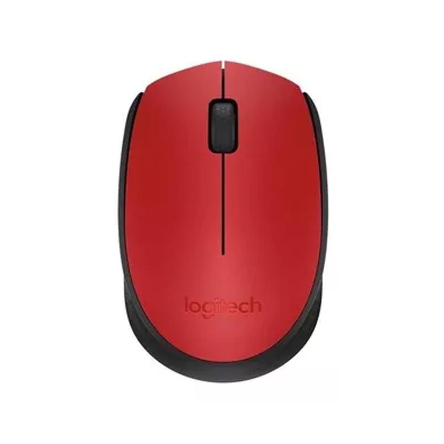 Mouse Logitech Wireless M170 Red