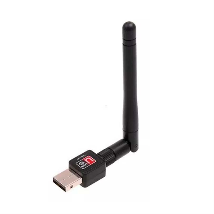 Placa De Red Wifi Usb Netmark 2.4 150 Mbps Con Antena Nm-cs154