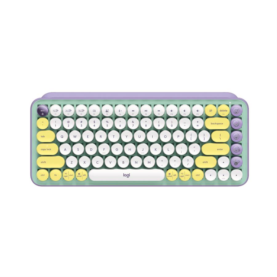 Teclado Logitech Pop Keys Mecanico Fresh Vibes