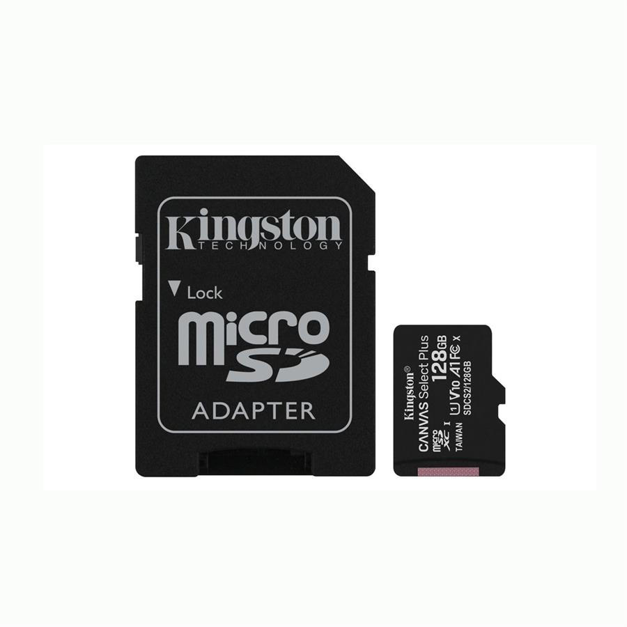 Tarjeta Micro Sd Kingston 128gb C10 Canvas Plus