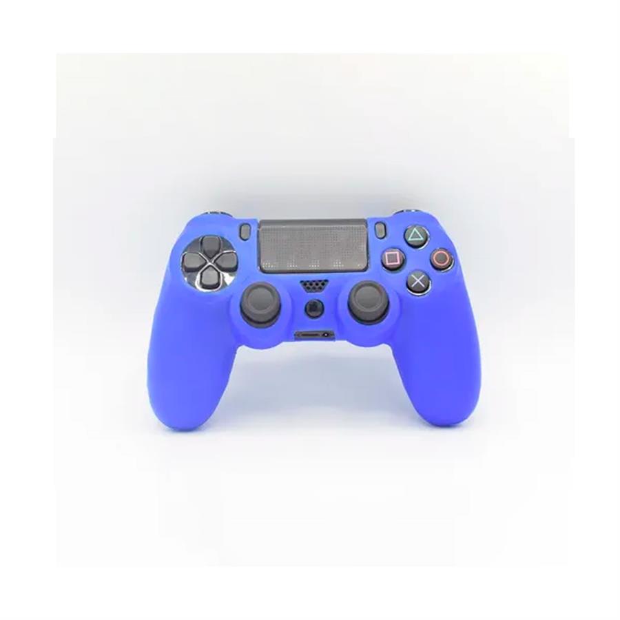 Funda de Silicona protectora para joystick de PS4 Azul