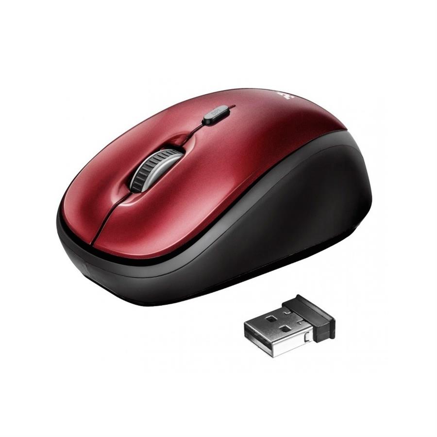Mouse Trust Yvi Wireless Red