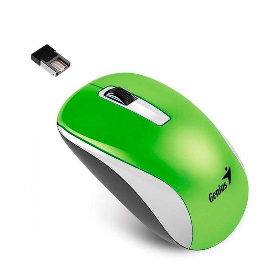 Mouse Genius Nx-7010 Green Wireless