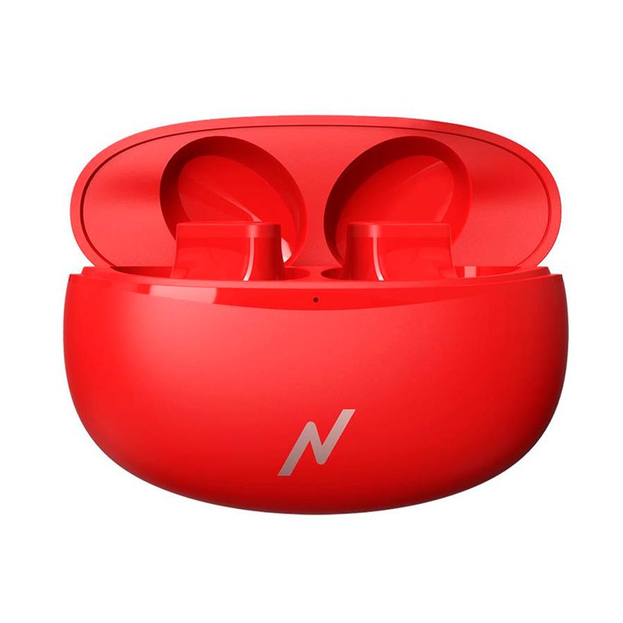 Auricular Noga True Wireless Stereo Bt Earbuds Táctiles Ng-Btwins 26 Rojo