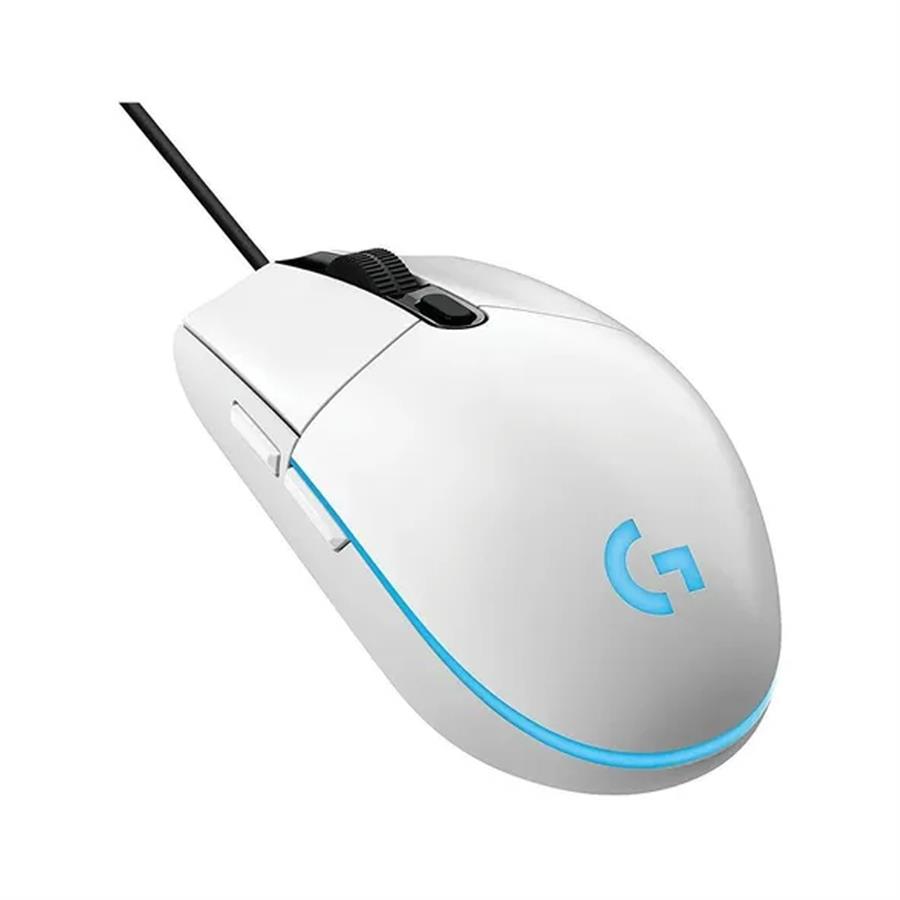 Mouse Logitech G203 Gaming Lightsync White