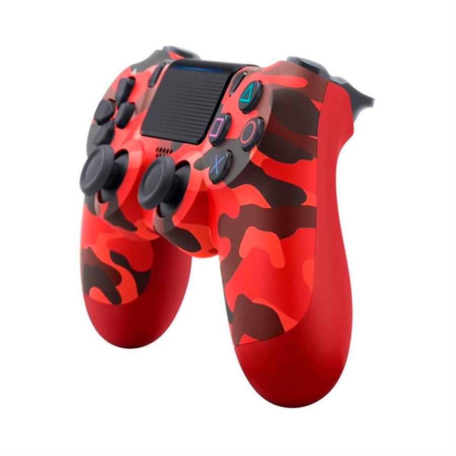 Joysticks PS4 Simil Sony Camuflado Rojo