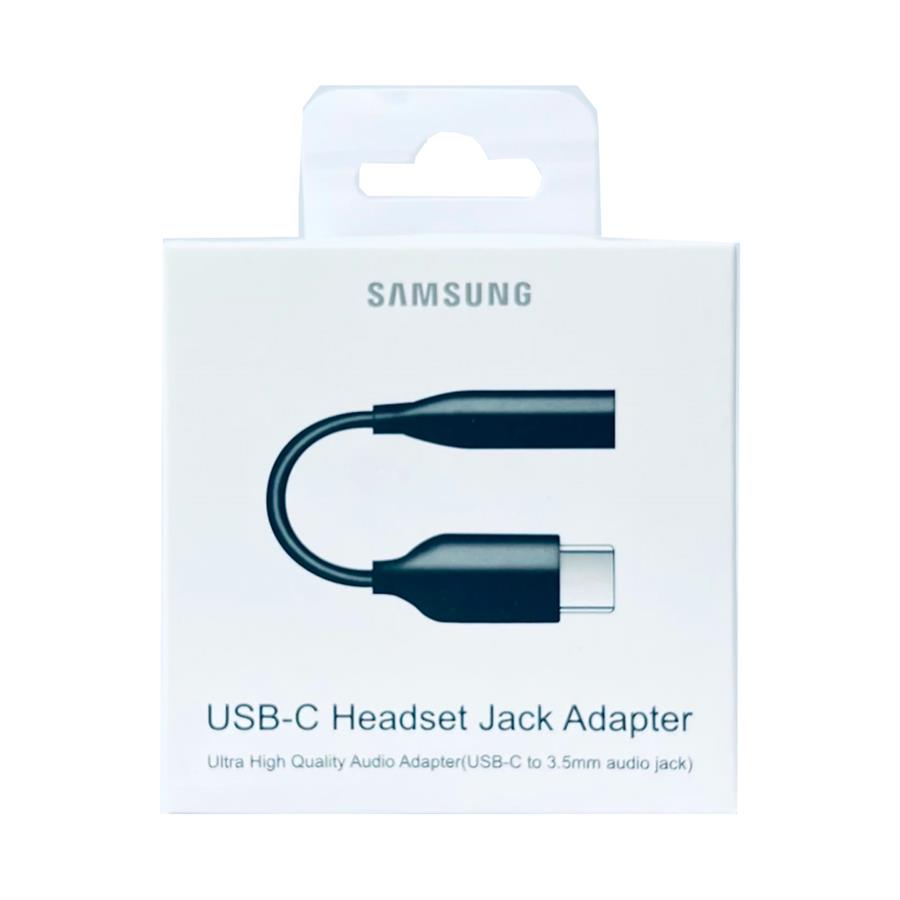 SAMSUNG Adaptador Auriculares Samsung Type-C a Jack