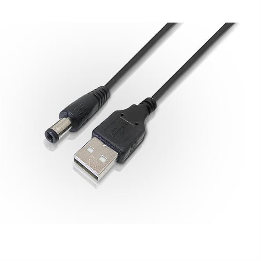 Cable De Alimentación USB AM A Plug 2.1mm De 0.8m - Ns-Causp21