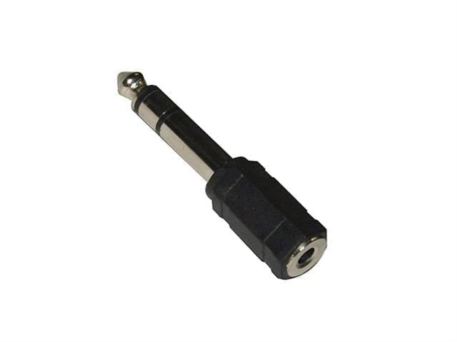 Adaptador Plug 6.3 Macho A Mini plug 3.5 Hembra ADST63