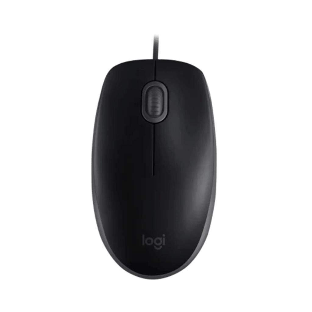 Mouse Logitech M110 con Cable USB Negro