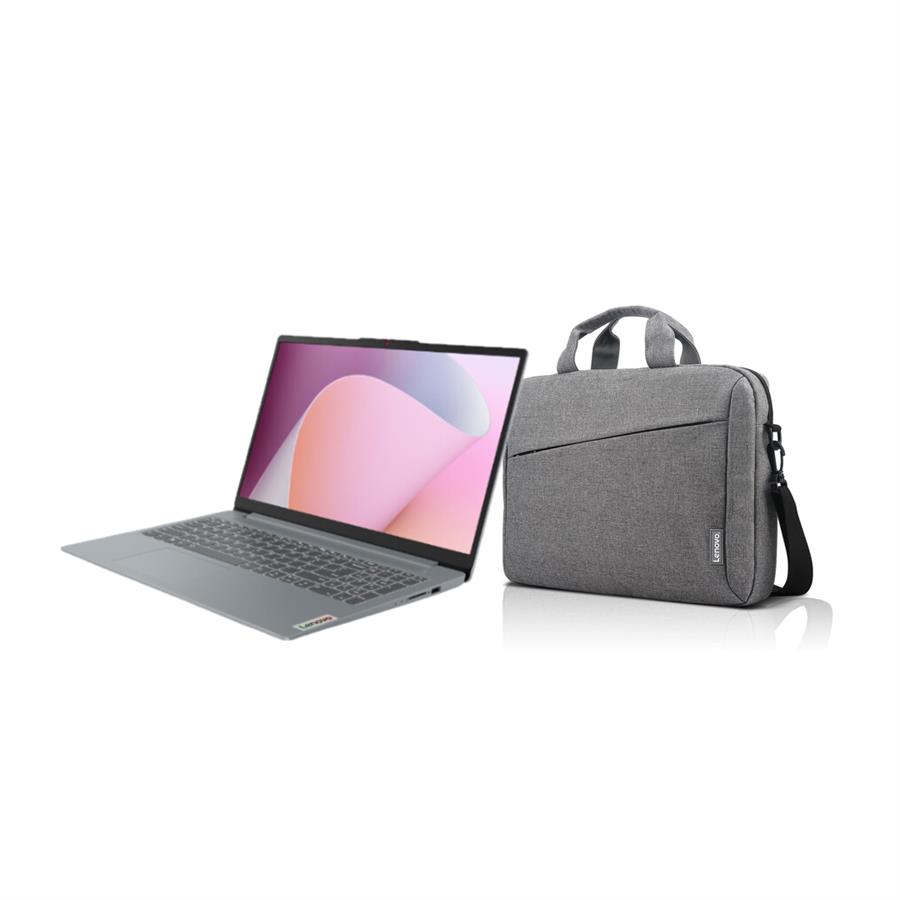 Notebook Lenovo Ip Slim 3 15Amn8 15.6" Fhd Amd R5 7520U 8Gb 5500Mhz Ddr5 512Gb Nvme W11H + Maletin De Regalo