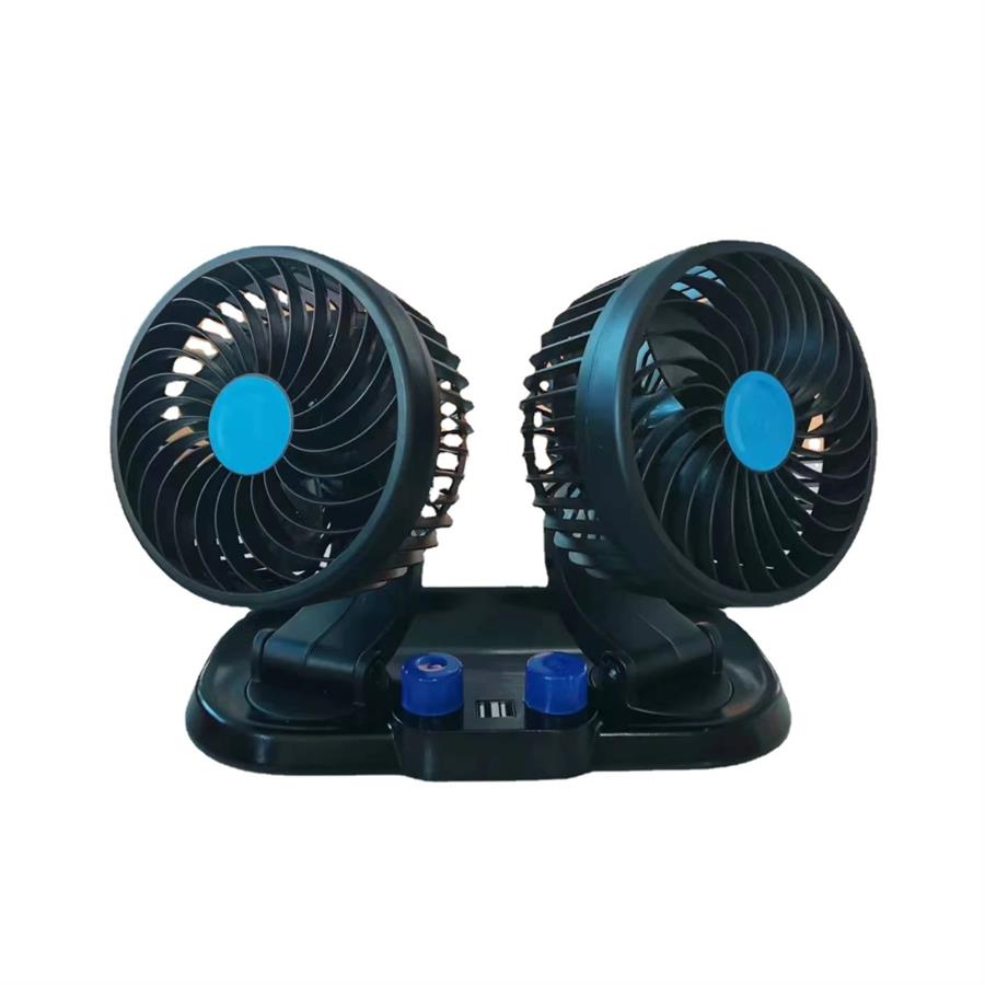 Sq-X698 Ventilador Doble 12v 12v 6" Para Auto