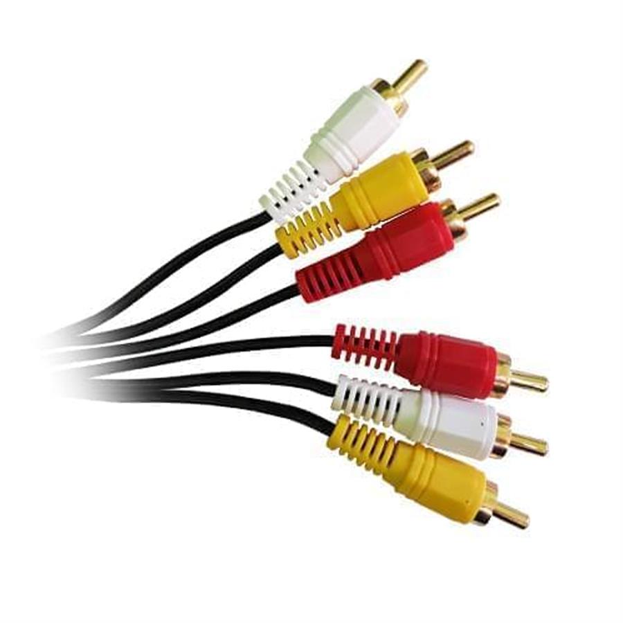 NSCRCA32 Cable 3 RCA A 3 RCA Nisuta 1.8Mt