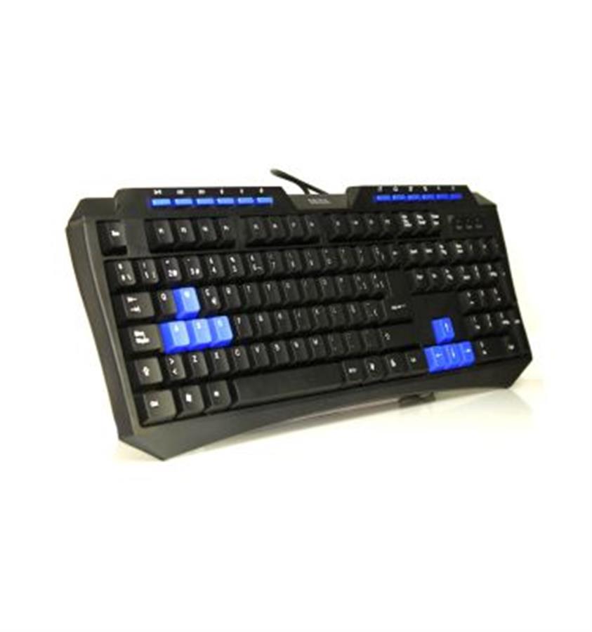 Teclado Multimedia Gamer Teclas Azules Seisa Dn-D221