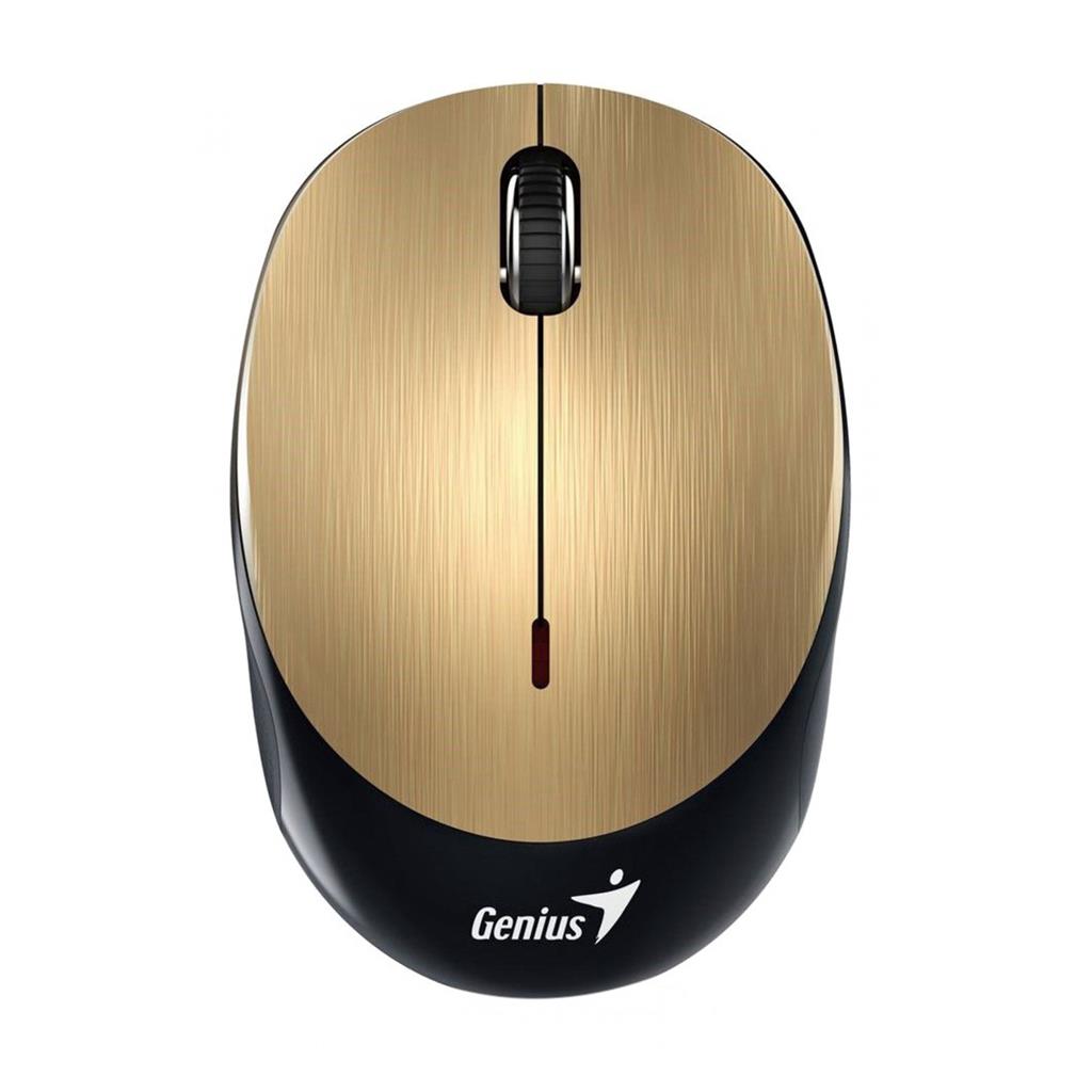 Mouse Inalámbrico Genius NX-9000BT Bluetooth Recargable Gold
