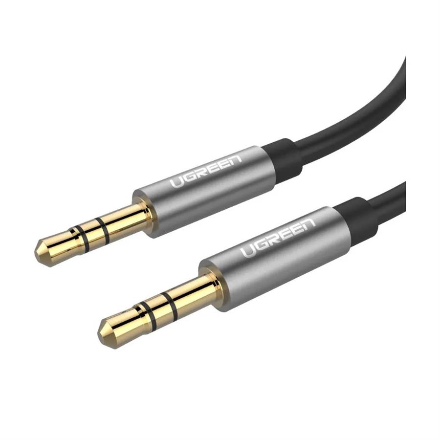 10736 Cable De Audio Auxiliar Plug 3.5 Mm Ugreen 3 Metros Negro