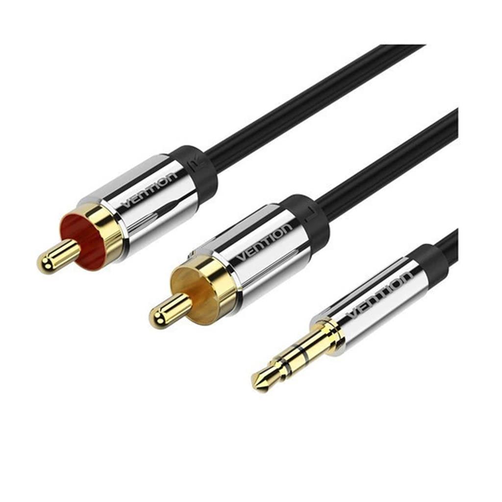 Cable De Audio Vention BCFBH Jack 3.5 mm A 2 RCA Hi-Fi 2 Metros