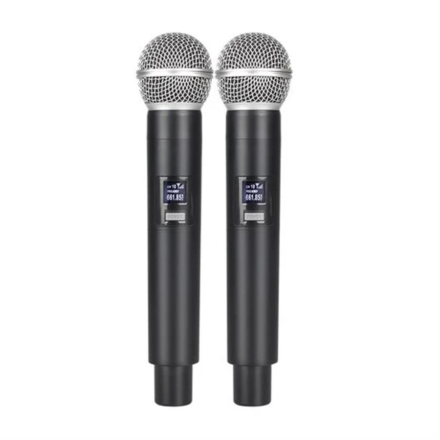 GE5-2 Microfono Inalambrico Doble 2.4G Recargable