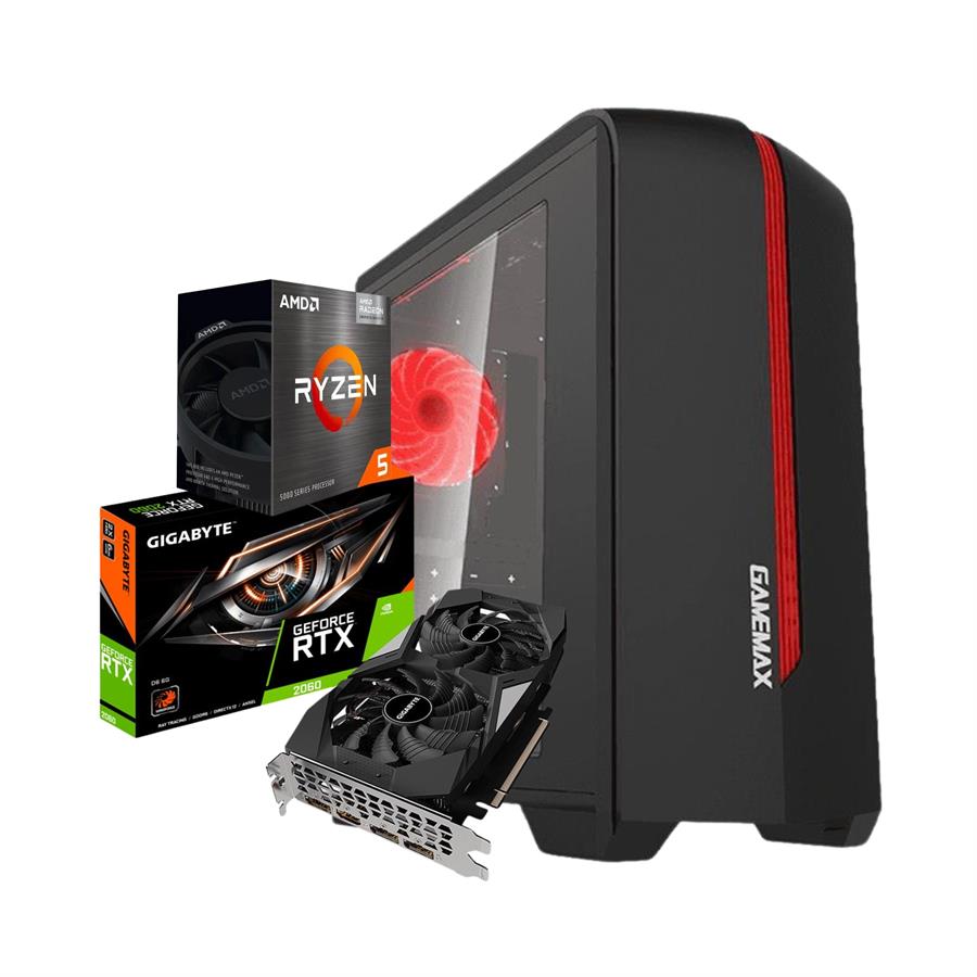 Pc Gamer Amd Ryzen 5500 16Gb 512Ssd Rtx2060 Outlet