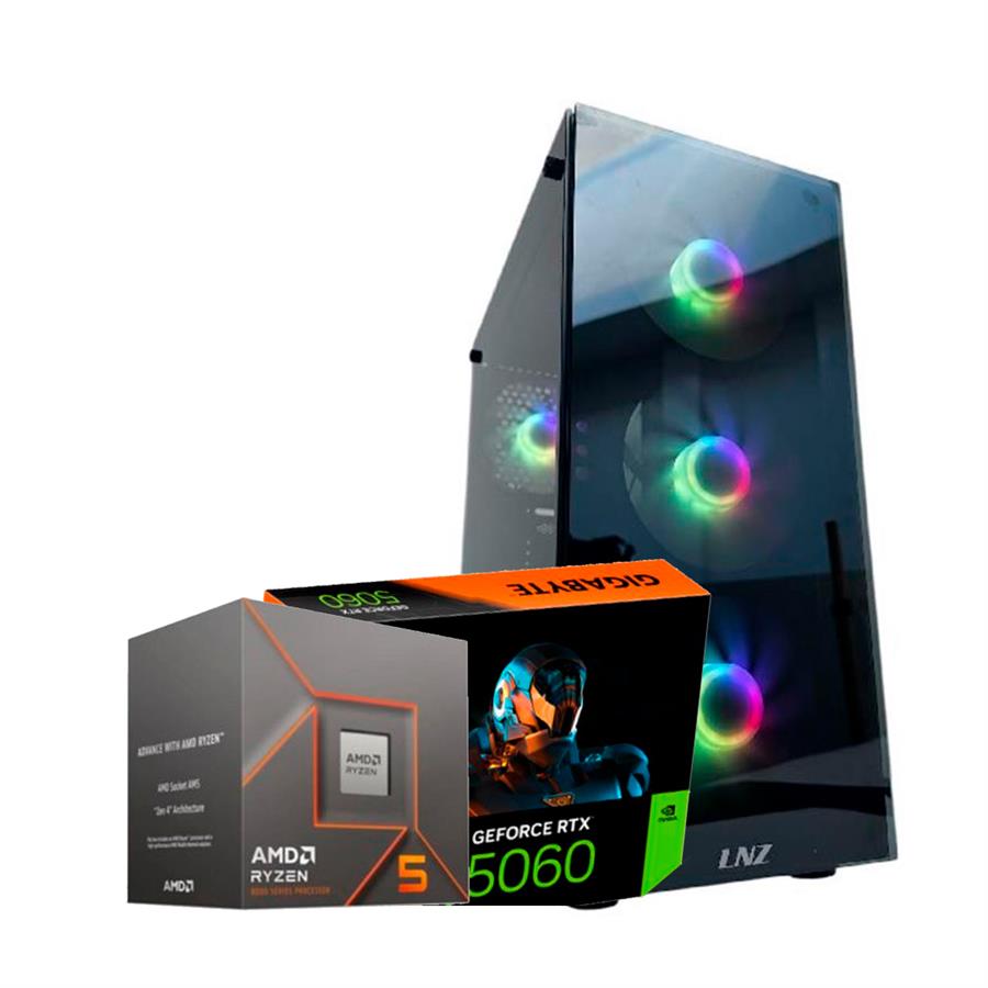 Pc Amd Ryzen 5 8400F 16Gb Ddr5 1Tb M.2 Rtx 5060