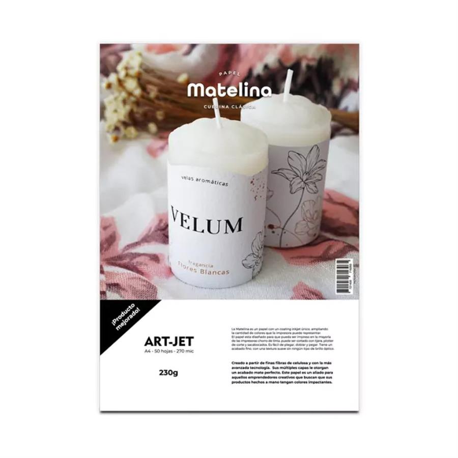 Papel Matelina Art-Jet Cuerina Clasica 230g 20H