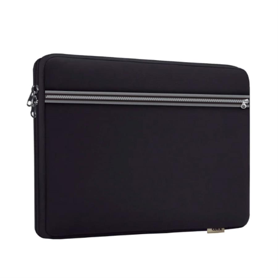 Funda Notebook Neoprene Bolsillo Al Frente 15.6 - Negro
