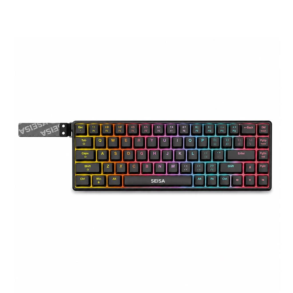 Teclado Mecánico Gamer Seisa DN-K68-TC 68 Teclas 65% USB Tipo C Removible