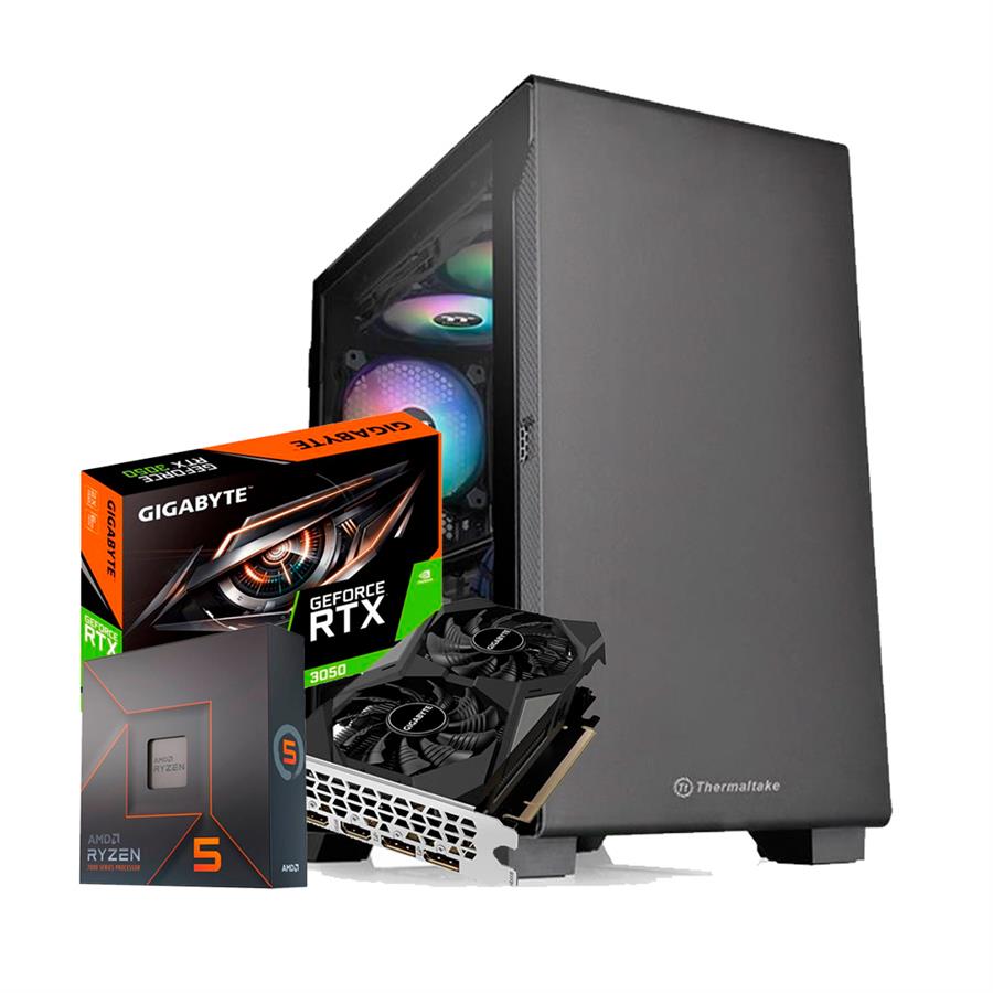 Pc Amd R5 7600 32Gb 1Tb M.2 Rtx 3050