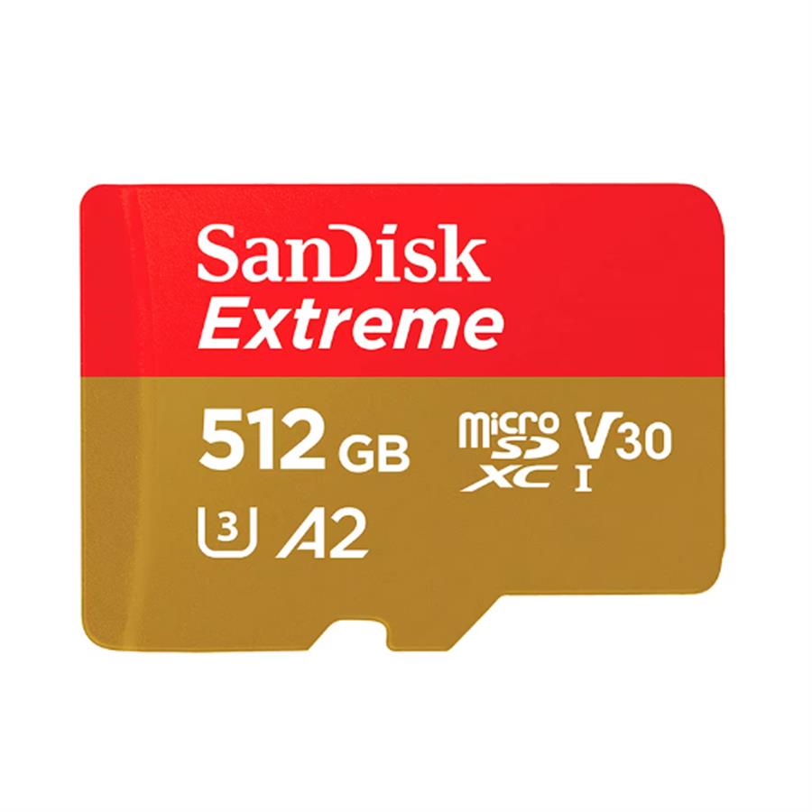 Tarjeta De Memoria Micro Sd Sandisk Extreme 512Gb 190Mbs Sdsqxav-512G-Gn6Ma