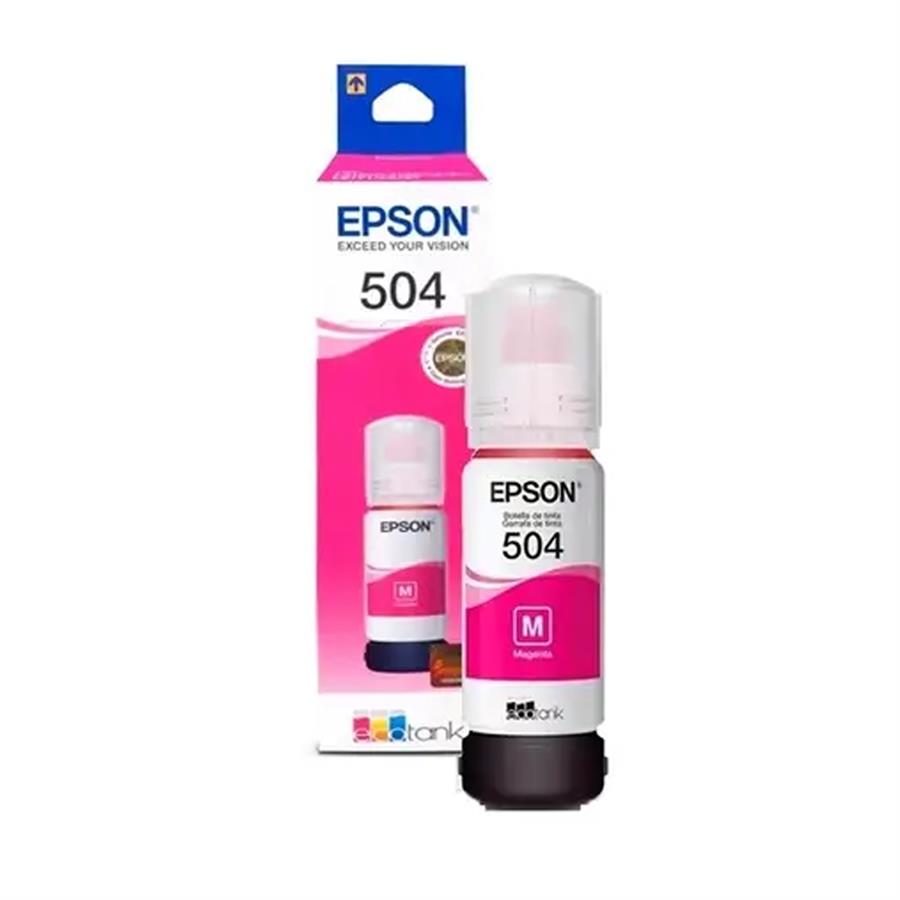 Botella de Tinta Epson 504 Magenta