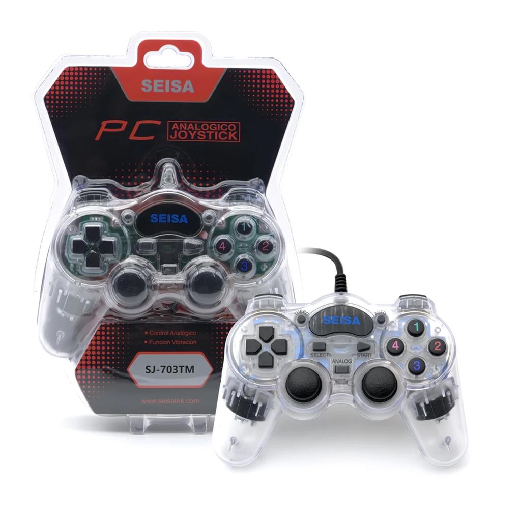 Joystick para PC Seisa SJ-703TM USB Gamepad para Computadora