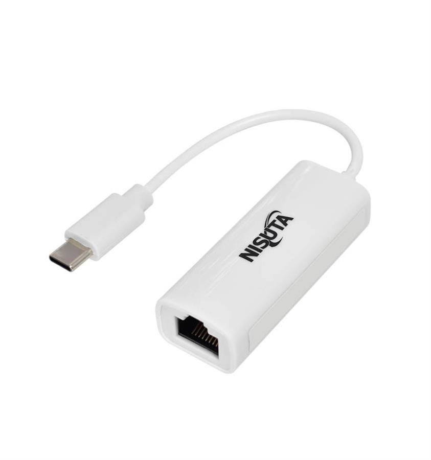Conversor Usb C A Red 10/100mbps Nisuta Nscouscr