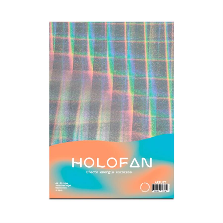 Papel Holofan Efecto Energía Escocesa A4 20H