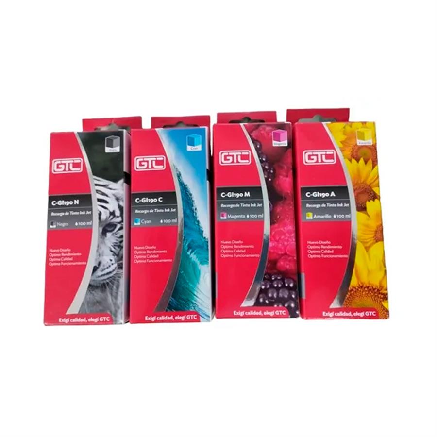 GI190 Tinta Gtc Para Canon Pixma 2100/3100 T190