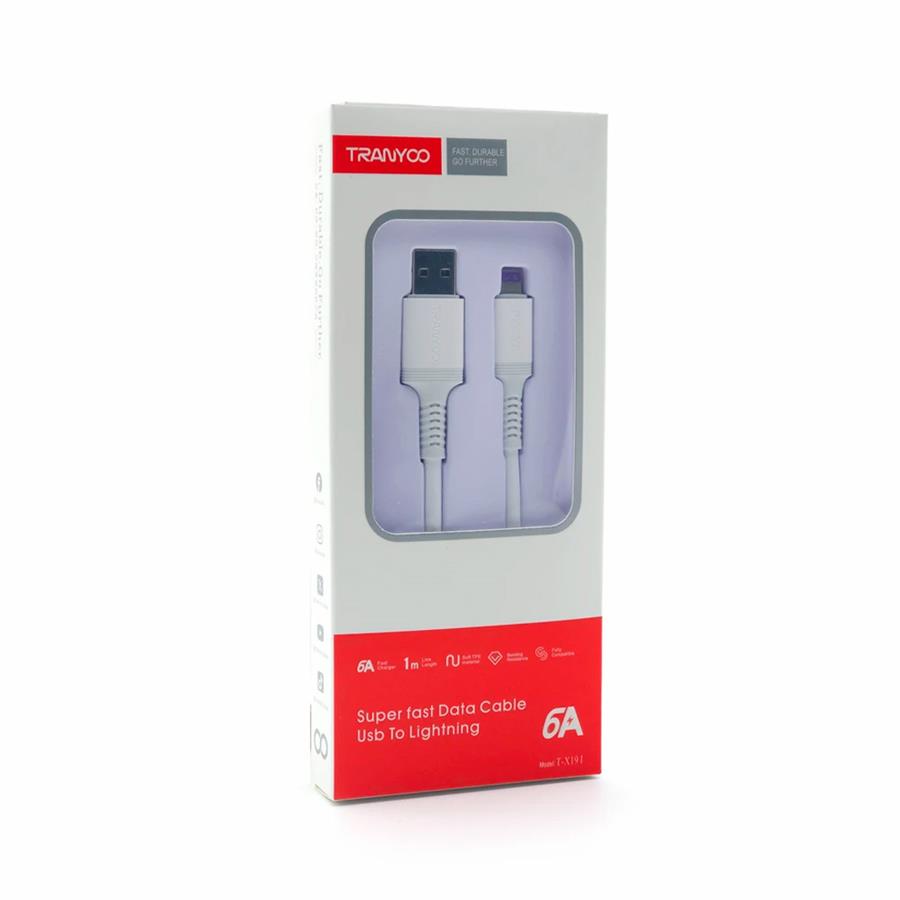 T-X19ip Cable Iphone Usb 6A Carga Rapida