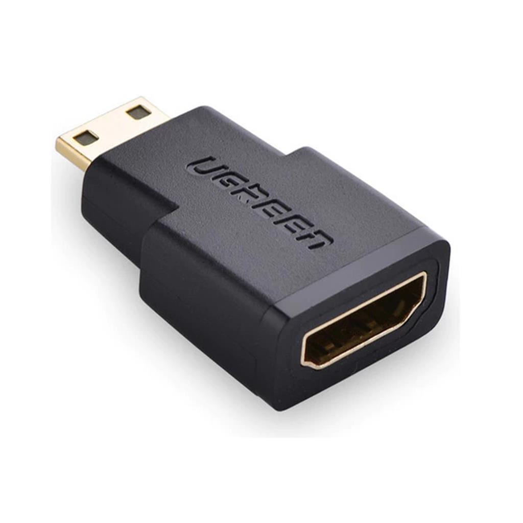 Adaptador Mini HDMI Macho a HDMI Hembra Ugreen 4K HD para Cámara y Notebook