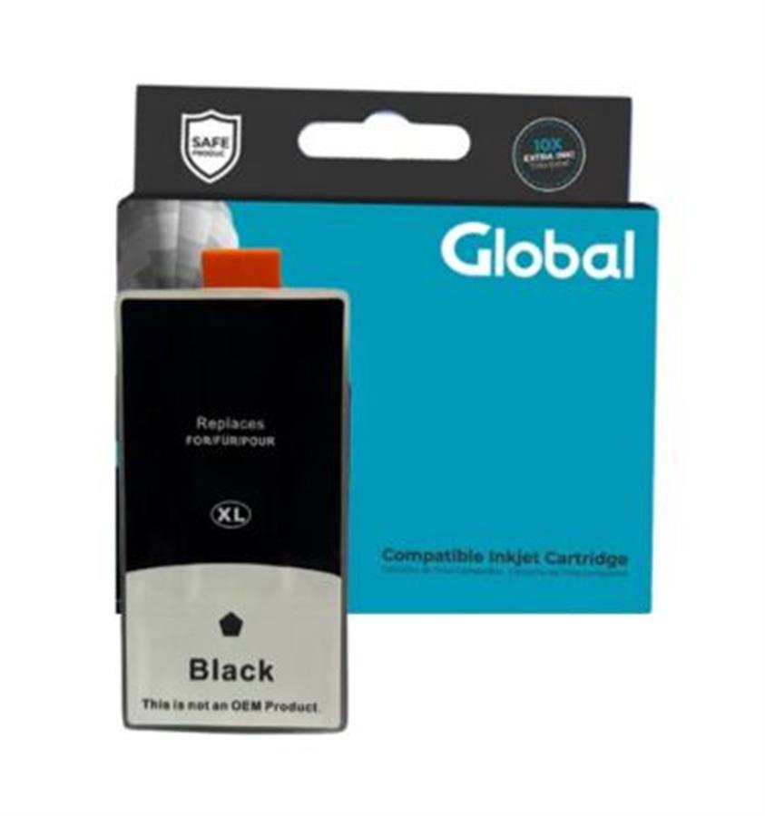 Cartucho De Tinta Global Compatible Hp 670xl Negro