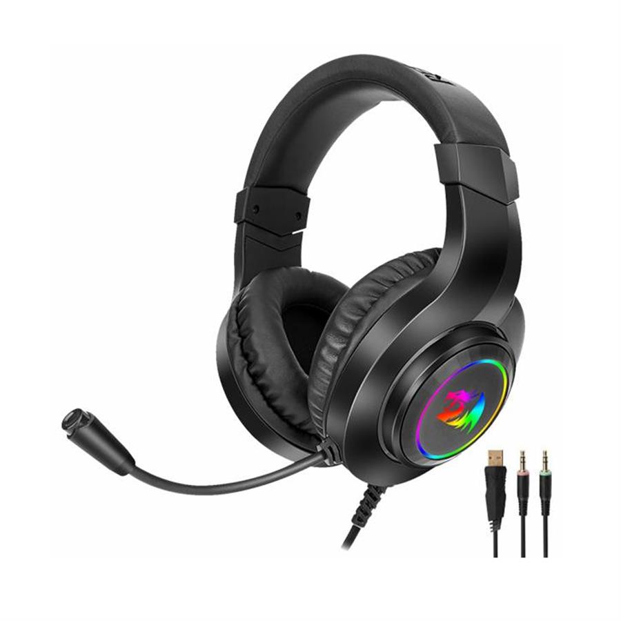 Auricular Gamer Redragon H260RGB Hylas RGB / Con Cable
