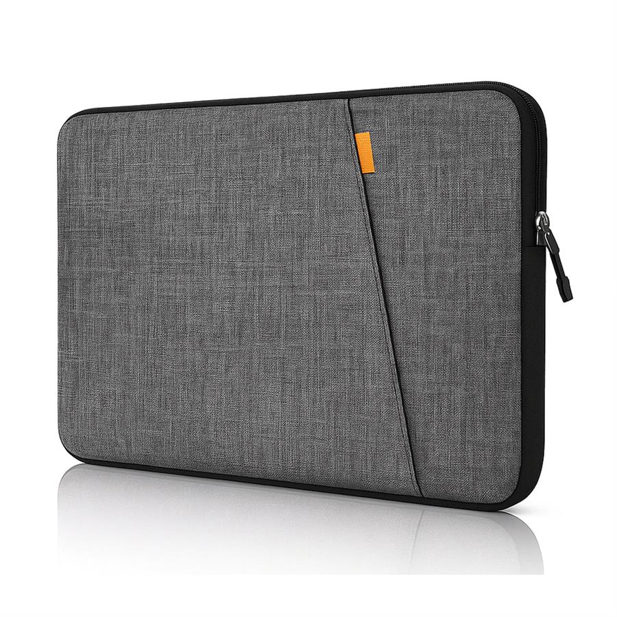 Funda Porta Notebook 15.6' Cordura C/Bolsillo | Gris