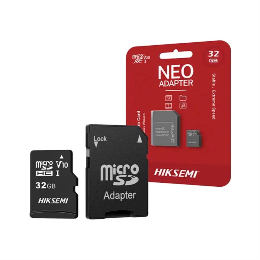 Tarjeta Memoria Micro SD HIKSEMI 32Gb NEO c/Adap