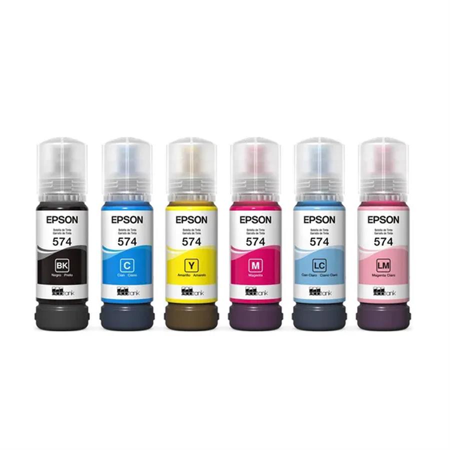 Botella De Tinta Epson 574 Original Para L8050 70ml