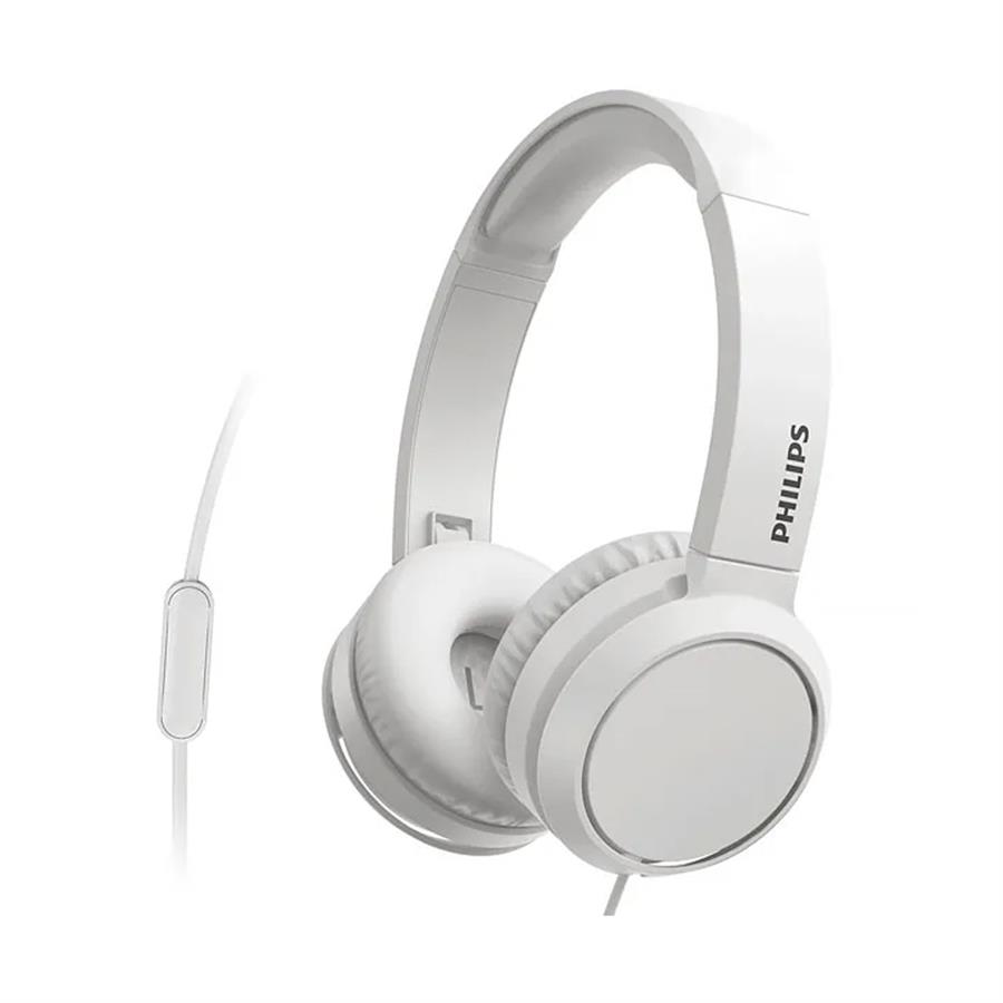 Auricular Philips TAH4105WT Con Micrófono Cable 1.2 Metros Blanco