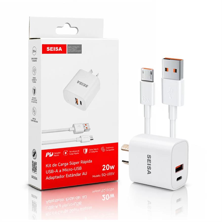 Cargador Tranyoo SQ-U05V USB Con Cable Micro USB V8