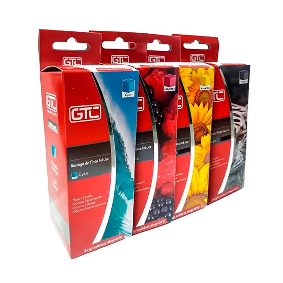 Botella Tinta Gtc Compatible HP GT 51 52