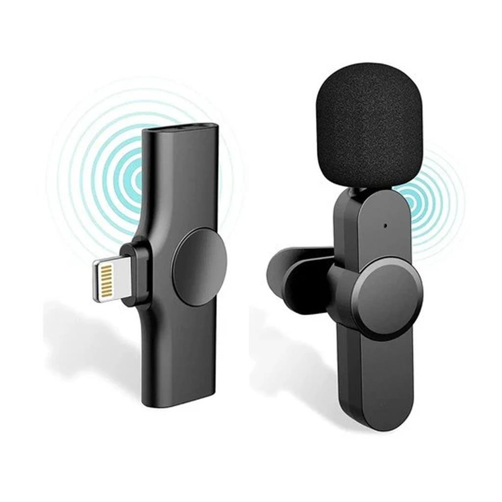 Micrófono Inalámbrico Corbatero AL-P02 2.4GHz Para iPhone Lightning