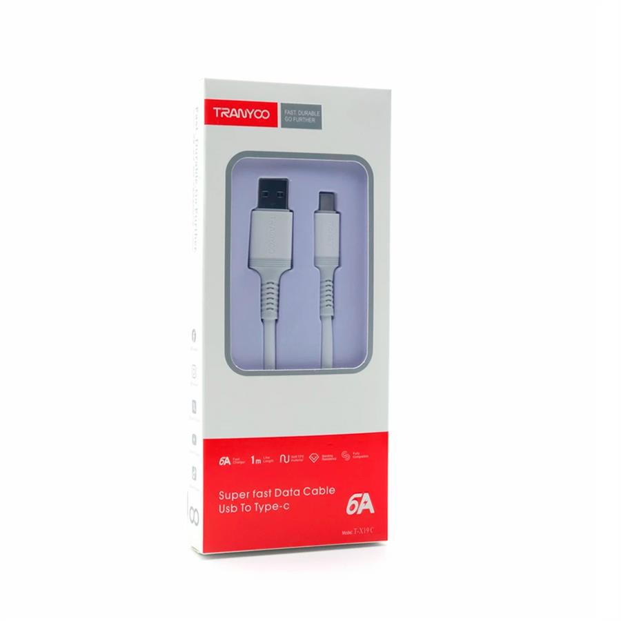 T-X19c Cable Usb Tipo-C 6a Carga Rapida