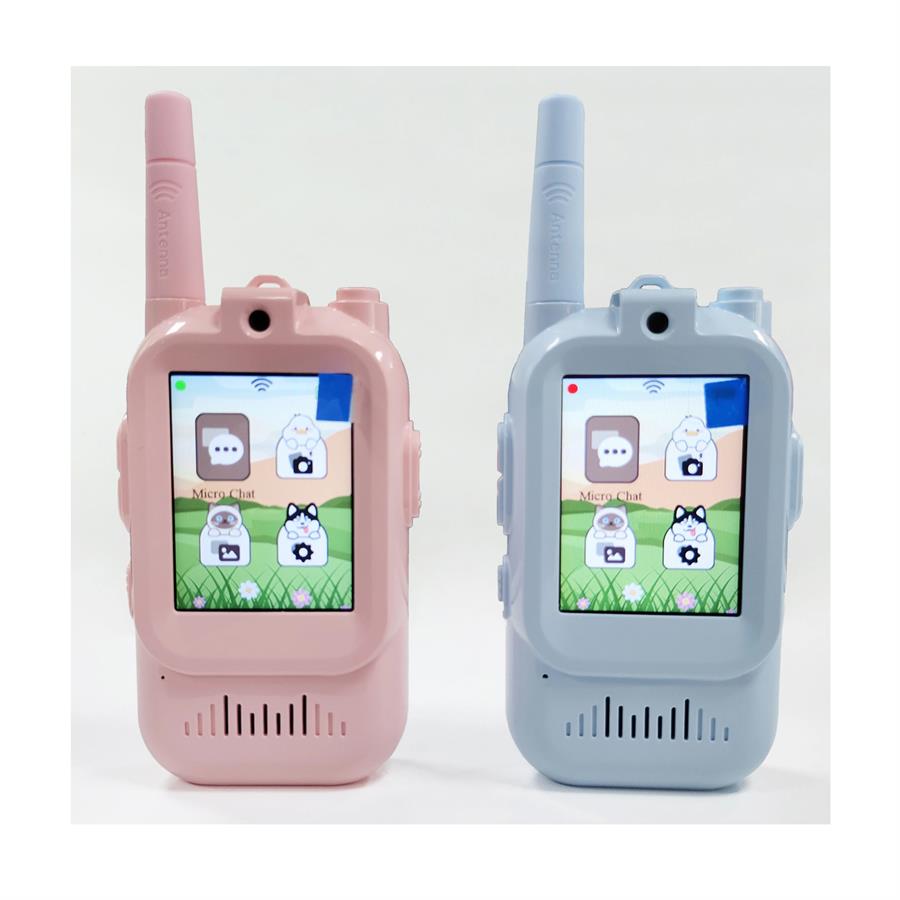 SQ-XJ05 Walkie-Talkies Con Video  2 Por Caja Celeste X1 Rosa X1