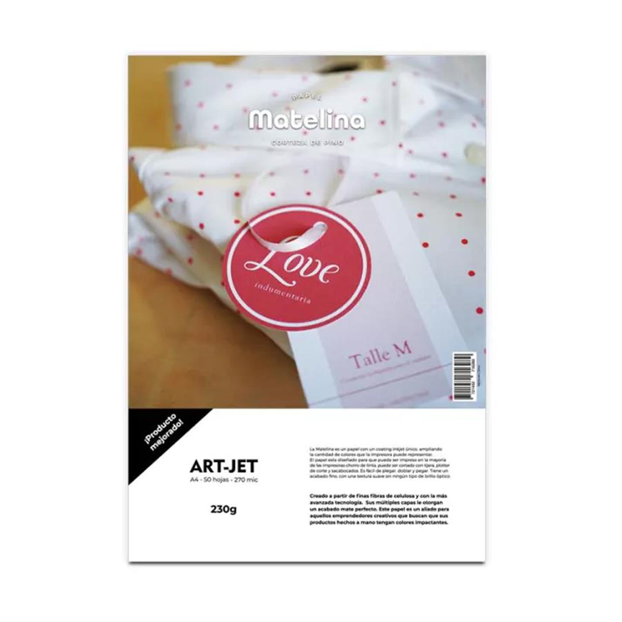 Papel Matelina Art-Jet Corteza Pino 230g 20H